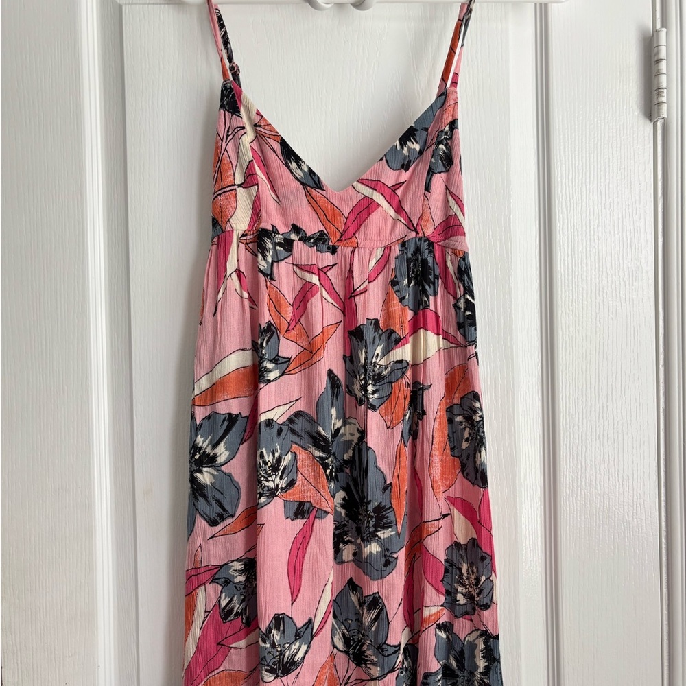 Billabong Pink Floral Mini Dress